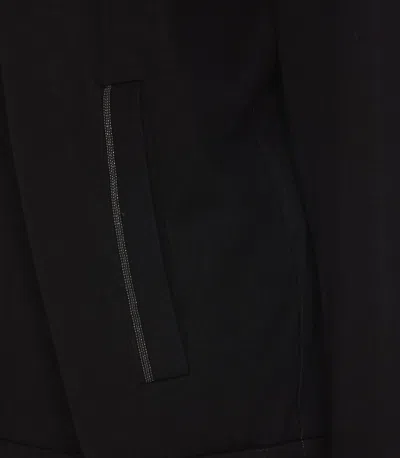 Brunello Cucinelli Zip Up Cardigan In Black