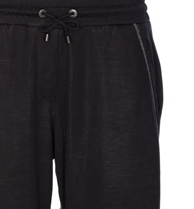 Brunello Cucinelli Track Pants In Black