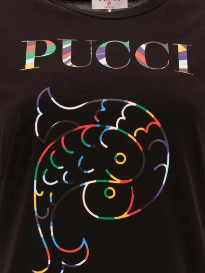 Pucci Pisces-printed Crewneck T-shirt