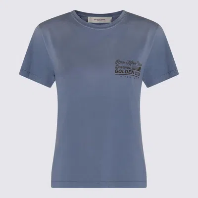 Golden Goose T-shirts And Polos In Blue