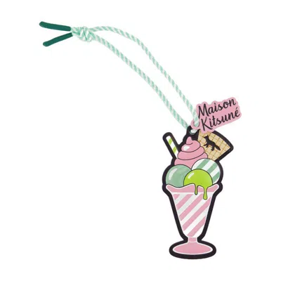 Maison Kitsuné Ice Cream Sundae Charm Small Leather Goods