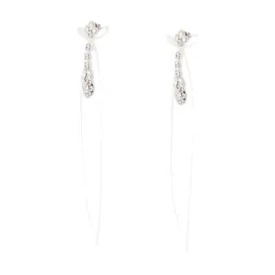 Simone Rocha Victorian Bow Ribbon Drip Earrings