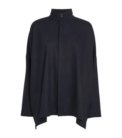 Eskandar Cashmere-wool Wide A-line Shirt