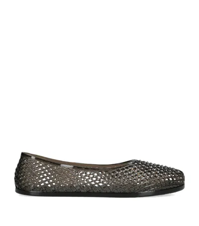 Ancient Greek Sandals Jelly Crystal-embellished Iro Ballet Flats