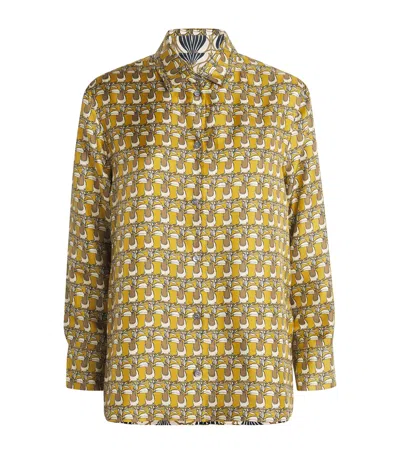 Max Mara Silk Printed Shirt