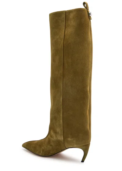 Attico Lea Boots Green