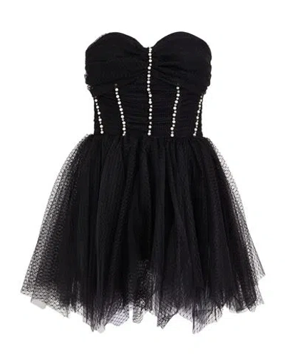 Elisabetta Franchi Woman Playsuit Black Size 8 Polyamide, Polyester, Elastane