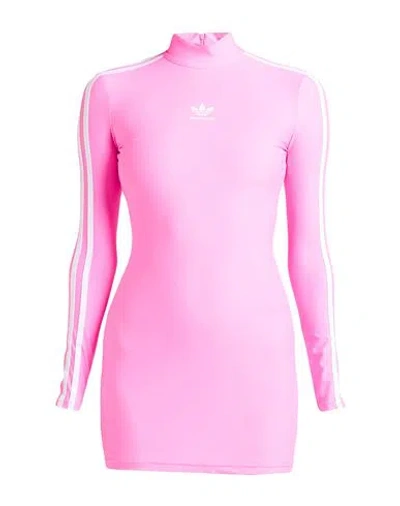 Balenciaga X Adidas Originals Woman Playsuit Fuchsia Size 6 Polyamide, Elastane