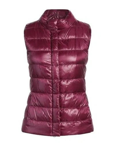 Herno Iconico Woman Vest Plum Size 4 Polyamide