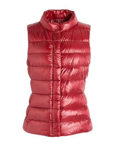 Herno Iconico Woman Vest Brick Size 6 Polyamide