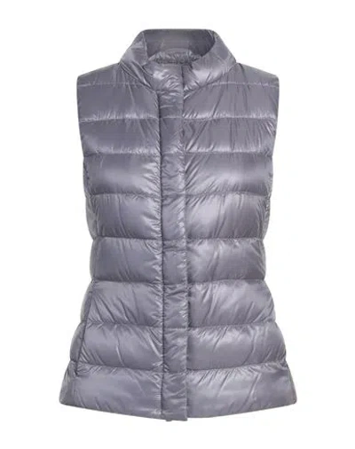 Herno Iconico Woman Vest Purple Size 4 Polyamide