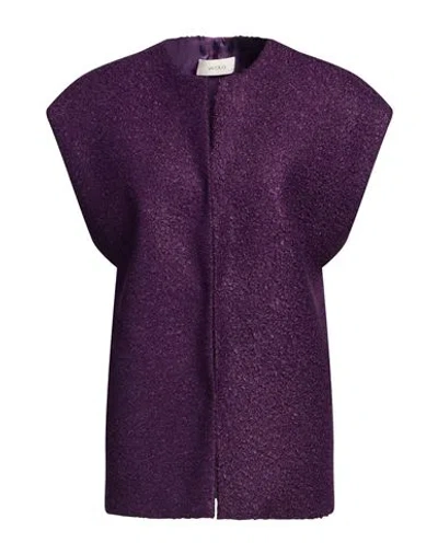 Vicolo Woman Vest Mauve Size Onesize Polyester In Multi