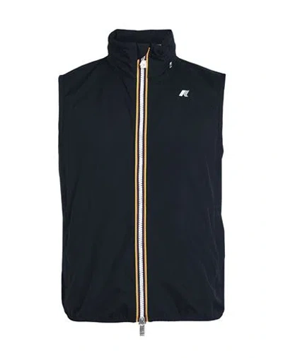 K-way Technical Fabric Jacket With Removable Hood In Black