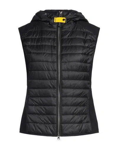 Parajumpers Woman Vest Black Size M Polyamide, Polyester, Elastane In Black