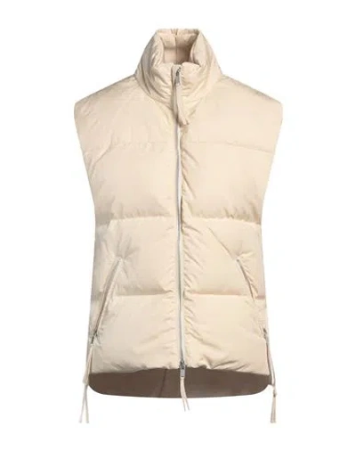 Jil Sander Woman Vest Ivory Size S Polyamide