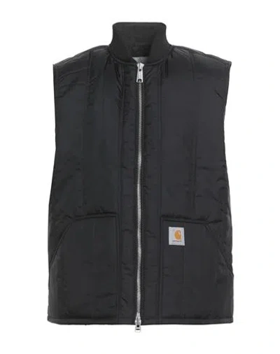 Carhartt Dearborn Canvas Classic Vest In Black