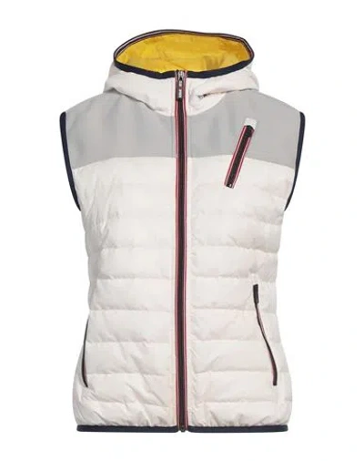 Club Des Sports Woman Vest White Size L Polyamide, Elastic Fibres