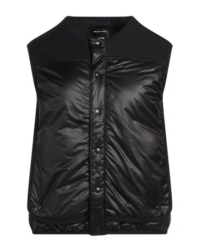 Y-3 Woman Vest Black Size L Cotton, Recycled Polyester, Elastane