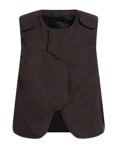 A-cold-wall* Woman Vest Dark Brown Size M Cotton