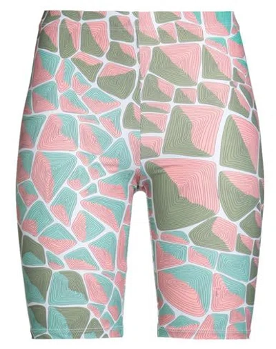 Pucci Woman Shorts & Bermuda Shorts Military Green Size S Polyamide, Elastane