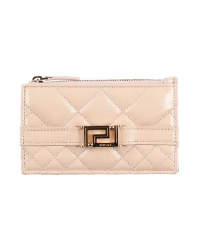 Versace Woman Cardholder Blush Size - Calfskin