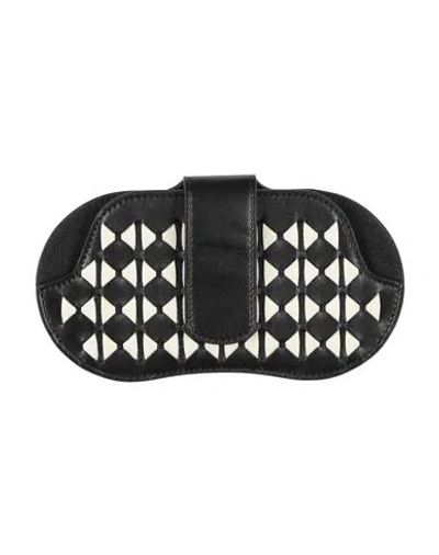 Serapian Woman Cardholder Black Size - Leather