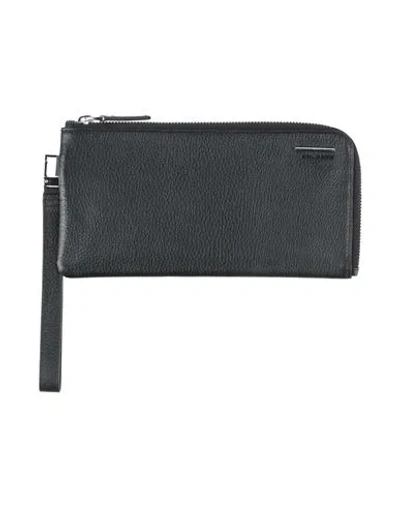 Piquadro Man Cardholder Black Size - Leather