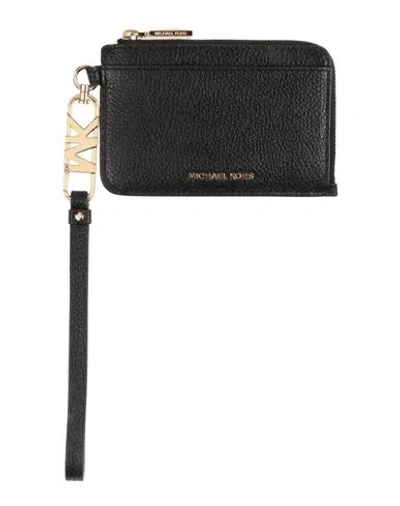 Michael Michael Kors Woman Cardholder Black Size - Leather