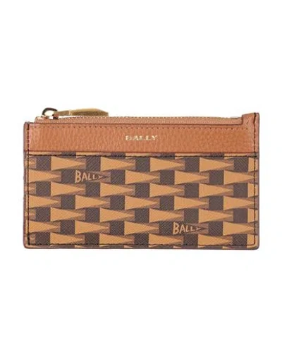 Bally Woman Cardholder Camel Size - Leather