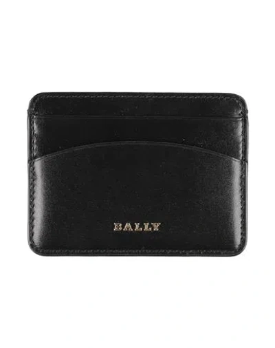 Bally Woman Cardholder Black Size - Leather