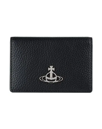 Vivienne Westwood Woman Cardholder Black Size - Polyurethane
