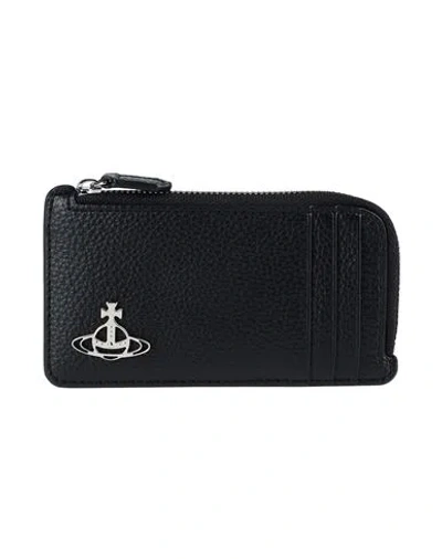 Vivienne Westwood Woman Cardholder Black Size - Polyurethane