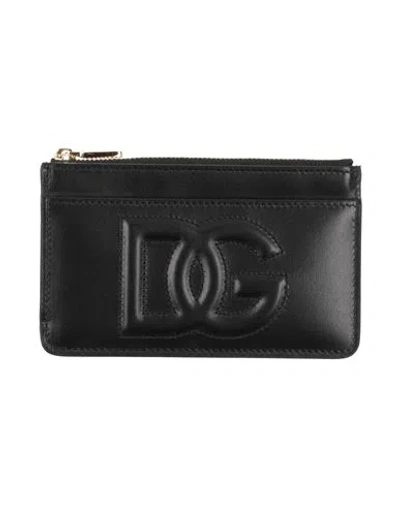 Dolce & Gabbana Woman Cardholder Black Size - Calfskin
