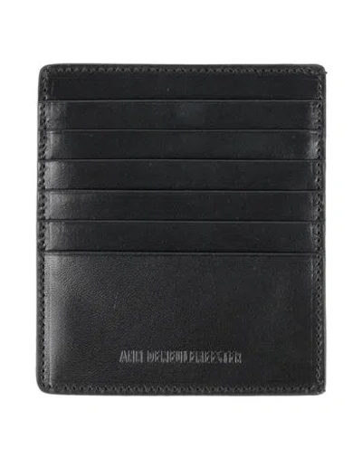 Ann Demeulemeester Man Cardholder Black Size - Leather
