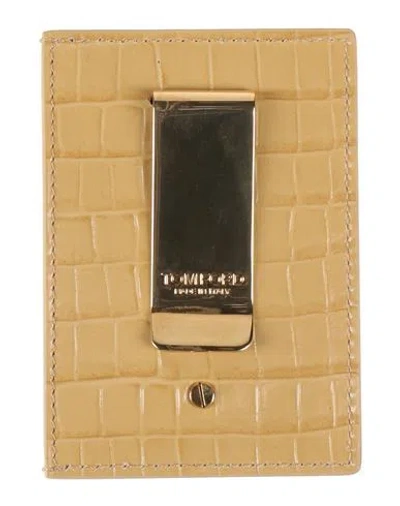 Tom Ford Man Cardholder Sand Size - Calfskin