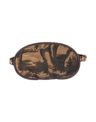 F.r.s For Restless Sleepers F. R.s For Restless Sleepers Lingerie Accessory Mustard Size - Cotton, Silk In Brown