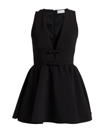 Red Valentino Woman Playsuit Black Size 6 Polyester, Elastane