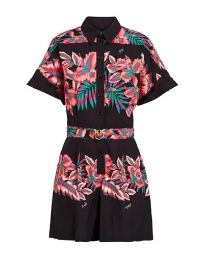 Pinko Woman Playsuit Black Size 2 Cotton