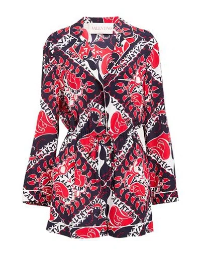 Valentino Garavani Woman Playsuit Navy Size 6 Silk