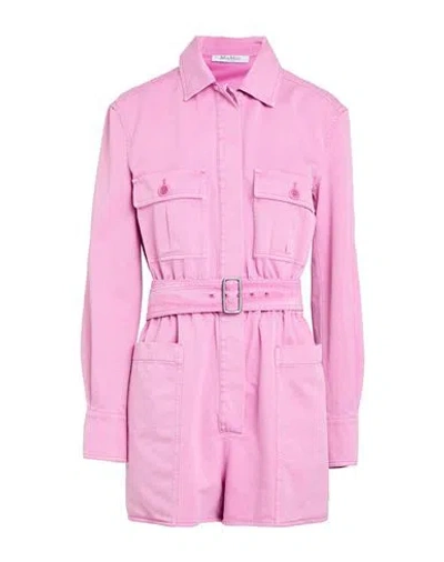 Max Mara Sfilata Woman Playsuit Pink Size 8 Cotton