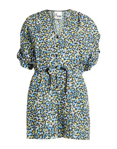 8pm Woman Playsuit Black Size S Cotton