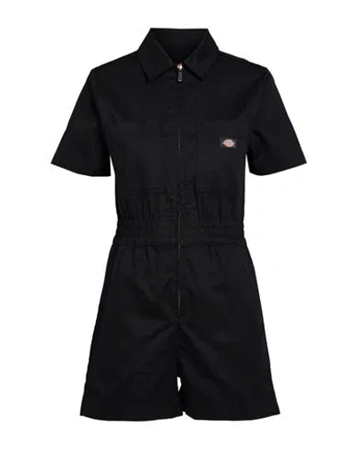 Dickies Woman Playsuit Black Size S Cotton