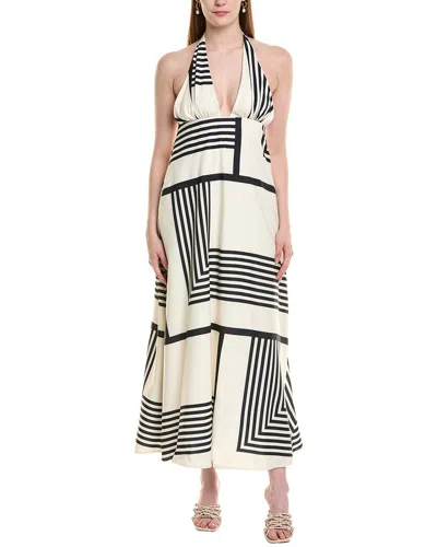 Estellina Midi Dress In Black