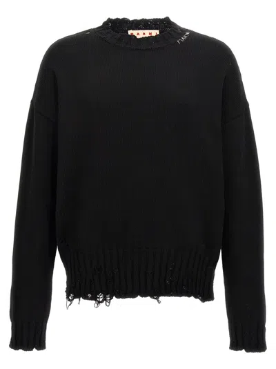 Marni Sweaters Blacks And Greys