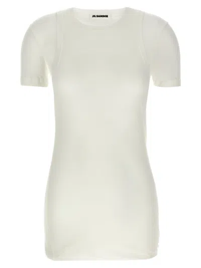 Jil Sander Overlapping Double-layer Cotton Jersey T-shirt