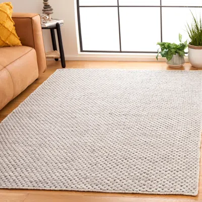 Safavieh Vermont Hand Made Area Rug, Light Grey / Ivory Contemporary Style In Gray