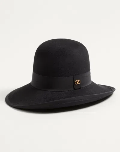 Valentino Wide-brimmed Felt Hat