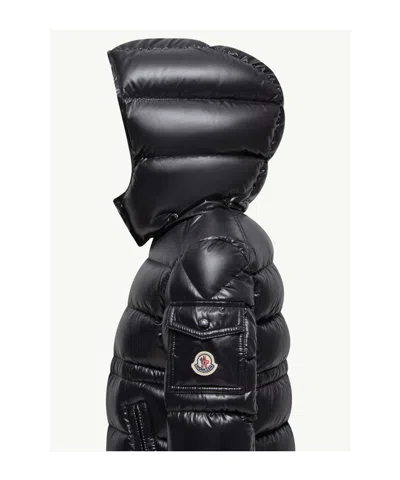 Moncler Men Maya Short Down Jacket In Black