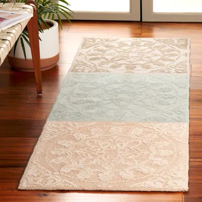 Safavieh Martha Stewart Hand Made Area Rug, Multicolor Traditional Style Non-shedding In Multi