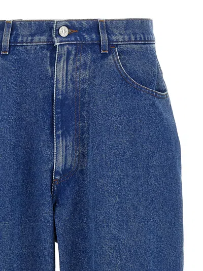 Marni Relaxed-fit Wide Leg Denim Jeans In Blue
